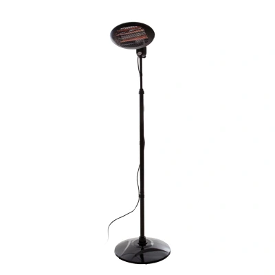 Afbeelding van Sunred Heater Elekra Quartz Standing Black 2000