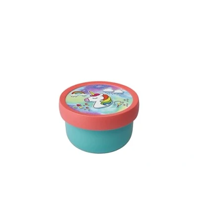 Afbeelding van Mepal Fruitbox Campus Lunchbox 300 Ml Unicorn Print Lunchboxen &amp; Bekers