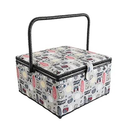 Afbeelding van Korbond Naaimand Extra Large Nachtelijk Bosontwerp 18cm x 36cm 34cm