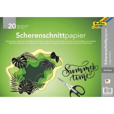 Afbeelding van Bringmann 70301 schaarsnijpapier Folia niet gegumd, 20 vellen