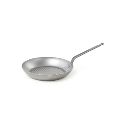 Afbeelding van De Buyer Grillpan Mineral B ø 32 cm Zonder anti aanbaklaag