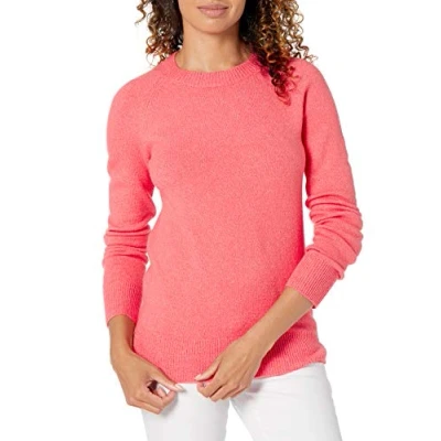 Afbeelding van Amazon Essentials vrouwen Classic fit Soft Touch Long Sleeve Crewneck trui,Koraal,3XL 4XL