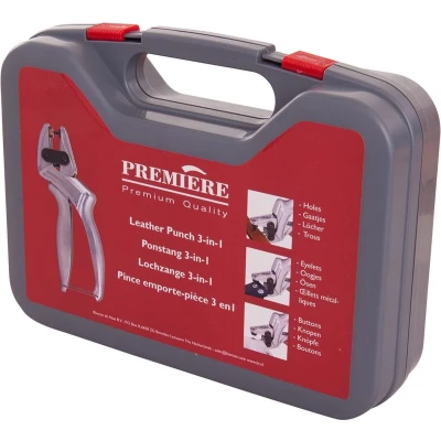 Afbeelding van Premiere Ponstang 3 in 1 koffer One Size Zwart