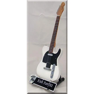 Afbeelding van RICK PARFITT Miniatuur Gitaar STATUS QUO met plectrum