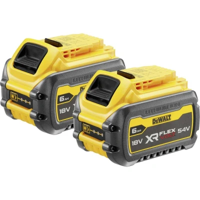 Afbeelding van DEWALT DCB546T2 XJ Gereedschapsaccu 54 V 6.0 Ah Li ion