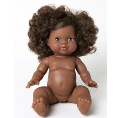 Afbeelding van Minikane Puppe Charlie Gordi Afro Haare