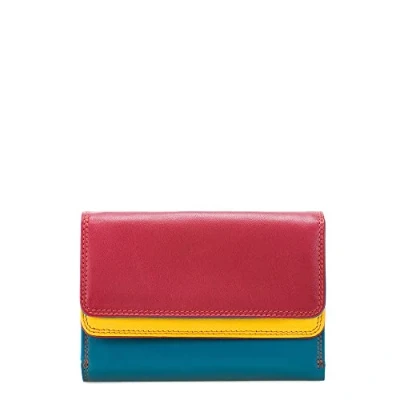 Afbeelding van Mywalit Double Flap Purse Portemonnee Fumo