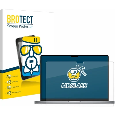 Afbeelding van BROTECT Glas Screen Protector voor Apple MacBook Pro 16&quot; 2021 Schermbeschermer [9H Hardheid, Beschermglas Folie niet Gehard Glas]