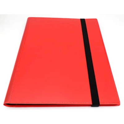 Afbeelding van Docsmagic.de Pro Player 9 Pocket Album Red 360 Card Binder MTG PKM YGO