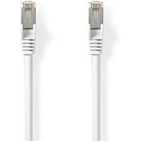 Afbeelding van Cat 8.1 Netwerkkabel S/FTP RJ45 Male 5.00 m Rond Nedis