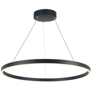 Afbeelding van Slv one 80 pd dali up down indoor led pendelarmatuur zwart cct switch 3000 4000 k 1004763