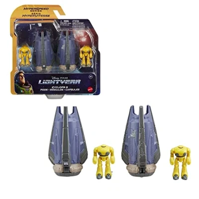 Afbeelding van Mattel Lightyear Flight Cyclops Enemy Fighter Vliegtuig