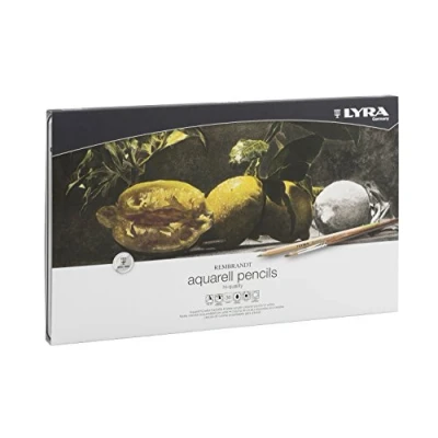 Afbeelding van LYRA L2011360B Rembrandt Aquarel B Ware Metalen etui met 36 aquarelstiften, diverse kleuren