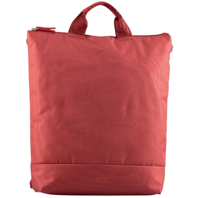 Afbeelding van JOST Rugzak Schoudertas met laptopvak Bergen X Change Bag Red Rood