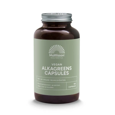 Afbeelding van Mattisson Absolute Alkagreens capsules 540 mg 180 vcaps