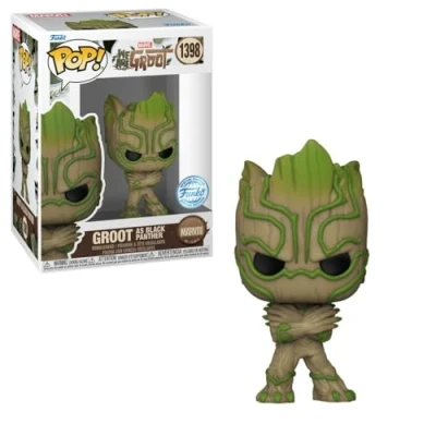 Afbeelding van Funko Pop Groot als Black Panther Special Edition 1398