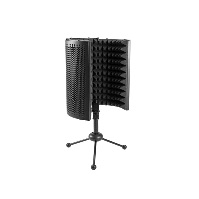 Afbeelding van Omnitronic AS 04 Desk Microphone Absorber System, foldable incl. tripod