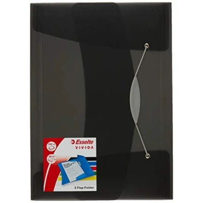 Afbeelding van Esselte 624043 VIVIDA documentenmap (A4, PP) zwart