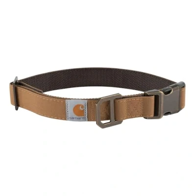 Afbeelding van Carhartt Nylon Duck Hondenhalsband bruin/donkerbruin, maat M