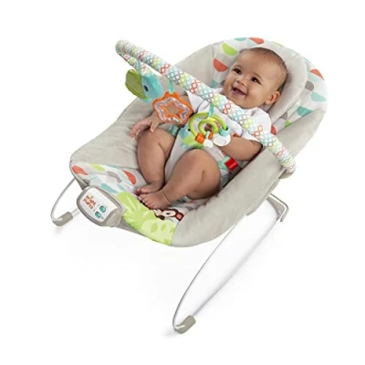 Afbeelding van B right Starts Schommelstoel voor kinderen, Happy Safari Bouncer™