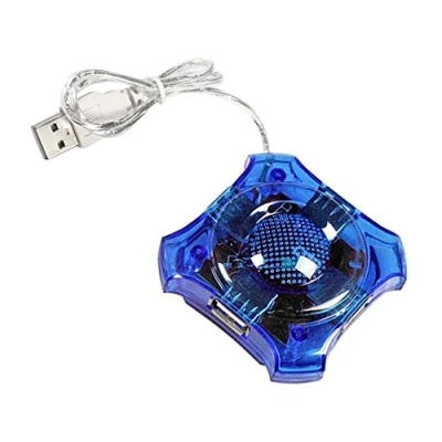 Afbeelding van Esperanza 4 Poorts USB 2.0 Hub Star Blauw