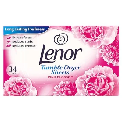 Afbeelding van Lenor Droogtrommeldoekjes Sparkling Bloom 34 stuks