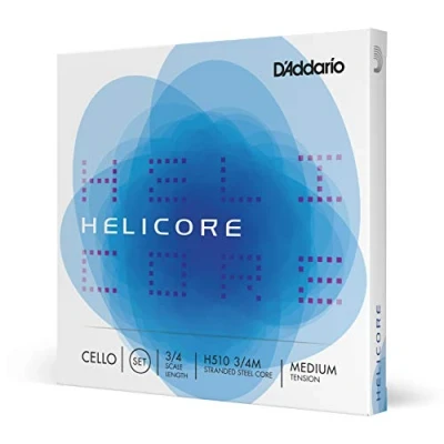 Afbeelding van D&#039;Addario Helicore 3/4 Schaal Medium Spanning Cello String Set