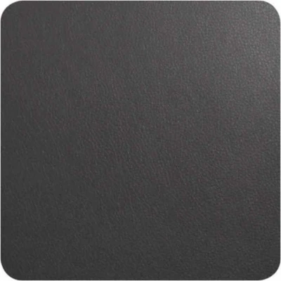 Afbeelding van ASA Selection Onderzetters Leather Optic Fine Basalt 10 x cm 4 Stuks
