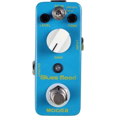 Afbeelding van Mooer Audio blauws Mood Overdrive Distortion voor gitaren