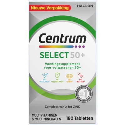 Afbeelding van 2x Centrum Select 50+ Advanced 180 tabletten