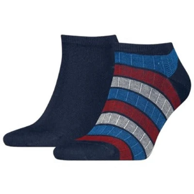 Afbeelding van Tommy Hilfiger Blauw Sokken Met Printje