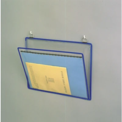Afbeelding van Steekhoes Liggend H X L 240X 320Mm Voor Max. 200Vellen Blauw