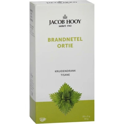 Afbeelding van 3x Jacob Hooy Thee Brandnetel 20 stuks