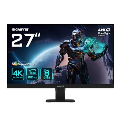 Afbeelding van Gigabyte GS27U 27&quot; UHD Gaming Monitor 3840 x 2160 (UHD), 160Hz, 1ms, 350CD/m², Display HDR400, HDMI 2.1, DisplayPort 1.4