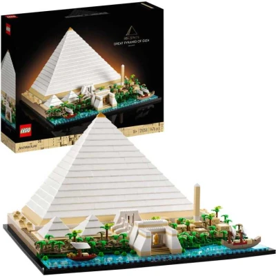 Afbeelding van LEGO Architecture Grote Piramide van Gizeh 21058