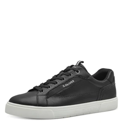 Afbeelding van s.Oliver Low 5 13652 44 Sneakers voor heren, zwart, 41 EU, EU
