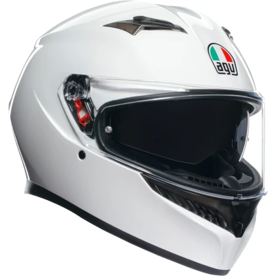 Afbeelding van Agv K3 E2206 Mplk Mono Seta White 014 2XL Maat Helm