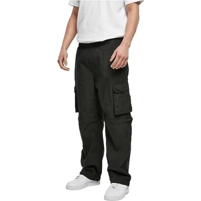 Afbeelding van Urban Classics ZIP AWAY Cargobroek, Heren, Maat: 5XL, Black