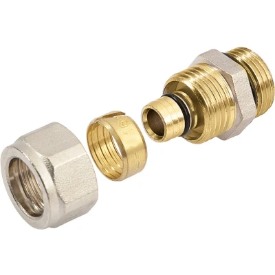 Afbeelding van Bonfix alu Knelfitting Puntstuk bu. dr. x knel 1&quot; 25mm