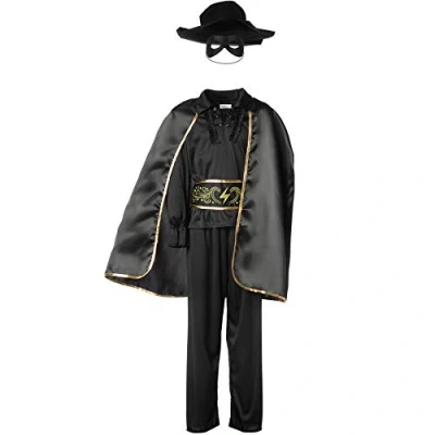 Afbeelding van dressforfun Zorro 140 (9 10y) verkleedkleding kostuum halloween verkleden feestkleding carnavalskleding carnaval feestkledij partykleding 302590