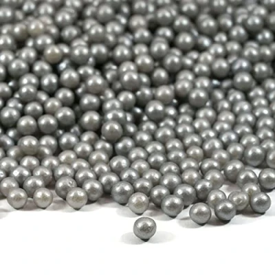 Afbeelding van Strooisel Pure Love zilver 90g Suikerparels STREUSEEL GLÜCK Suikerstrooisel Kinderverjaardag Kerstmis Taartdecoratie Cupcakes Muffins Christmas Cake Shaker Koekjes Taart