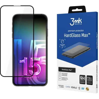 Afbeelding van Apple iPhone 15 Plus 3mk HardGlass Max