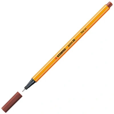 Afbeelding van STABILO point 88 Fineliner 0,4 mm Sienna Bruin per stuk