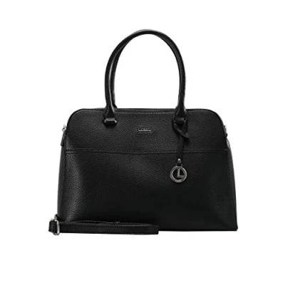 Afbeelding van L.CREDI Shopper Franka Handtas, Dames, Maat: One Size, Schwarz