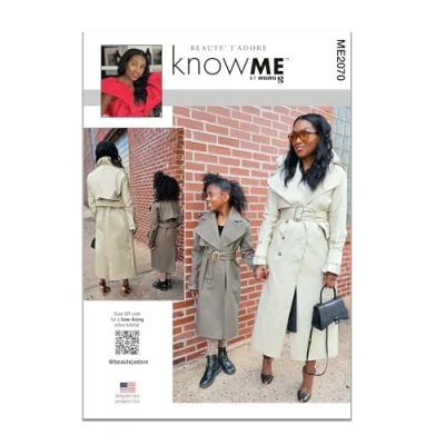 Afbeelding van KNOW ME ME2070K5 Trenchcoat voor meisjes en missen van Beaute&#039; J&#039;Adore K5 (7 8 10 12 14)