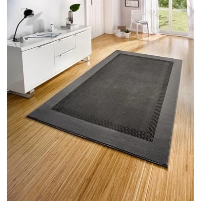 Afbeelding van Design Vloerkleed Band Grijs 120x170 Cm