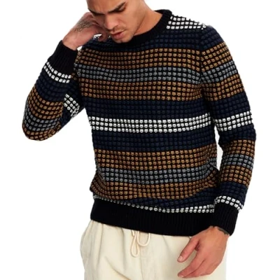 Afbeelding van Leif Nelson Trui, Heren, Maat: XL, Blau
