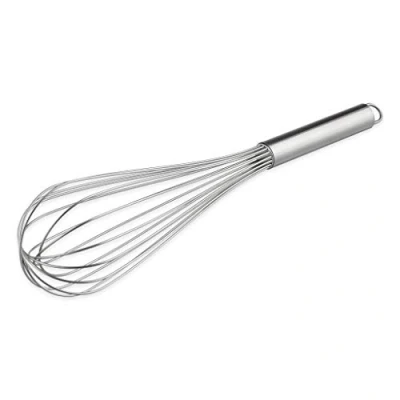 Afbeelding van thermohauser Garde (roestvrij staal), 40 cm lengte, met roestvrijstalen handgreep en hanger, 16 lussen,