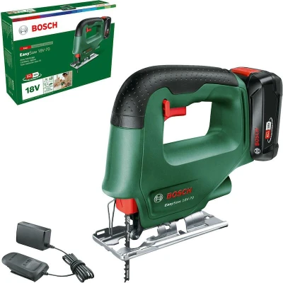 Afbeelding van Bosch EasySaw 18V 70 1 x 2,0 Ah accu + oplader 0603012002