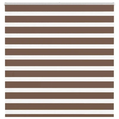 Afbeelding van Zebra rolgordijn 140x150 cm stofbreedte 135,9cm polyester bruin